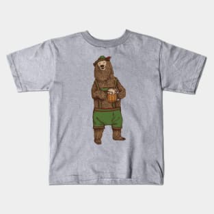 Traditional German Bear Kids T-Shirt